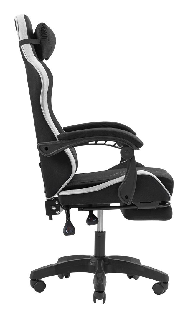 Mars Gaming MGC-X Fabric PC gamingstol Polstret s�de Sort, Hvid #8