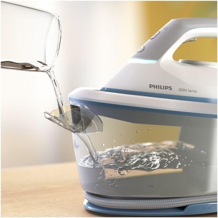 Philips 2000 series PSG2000/20 Dampstrygning station 2400 W 1,4 L Keramisk strygesl Bl, Hvid #4