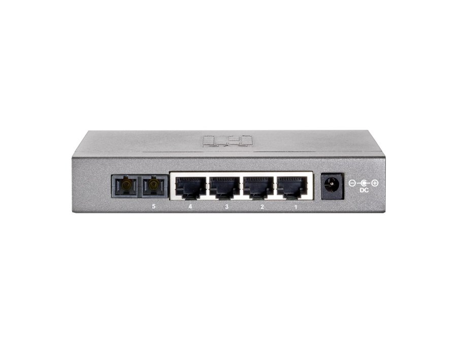 LevelOne FEU-0511 netv�rksswitch Fast Ethernet (10/100) Sort, Gr� #2
