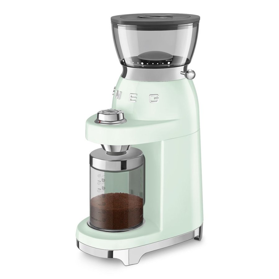 Smeg 50's Style Kaffekv�rn CGF03PGEU Pastelgr�n #8