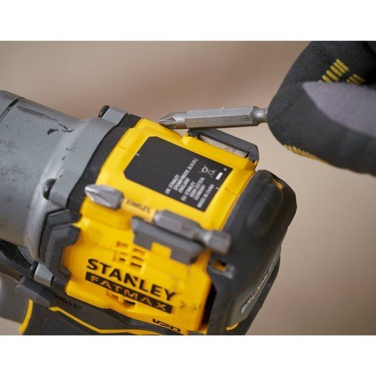 Stanley FATMAX SFMCF830B-XJ elektrisk skruetrkker & slagbor 3200 rpm Sort, Gul #10