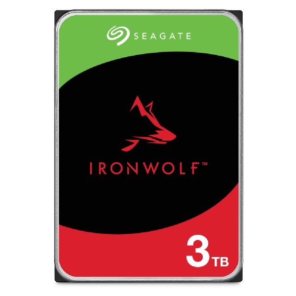 Seagate IronWolf harddisk 3 TB 256 MB 3.5