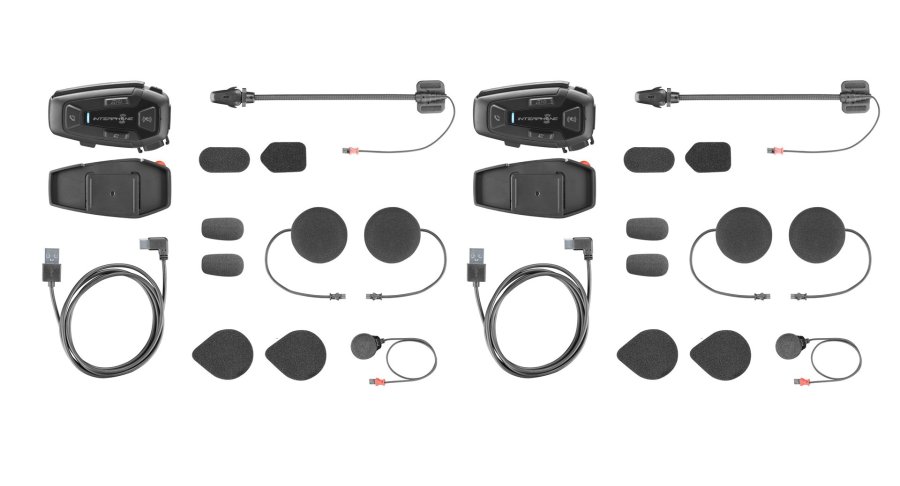 Interphone U-COM 8R Motorcykel-intercom 1600 m Sort #7