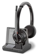 POLY W8220/A, UC Headset Tr�dl�s Kontor/Callcenter Bluetooth Sort #1