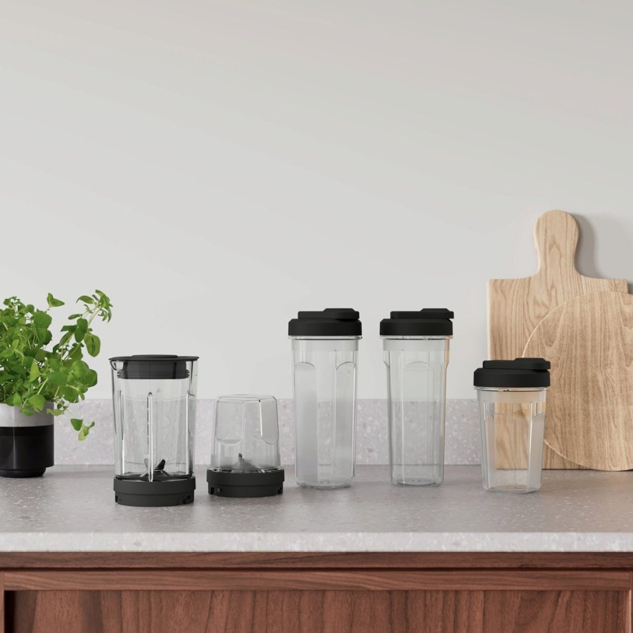 Electrolux E4CB1-6ST 1 L Bordplade blender 350 W Sort, Rustfrit st�l, Transparent #25