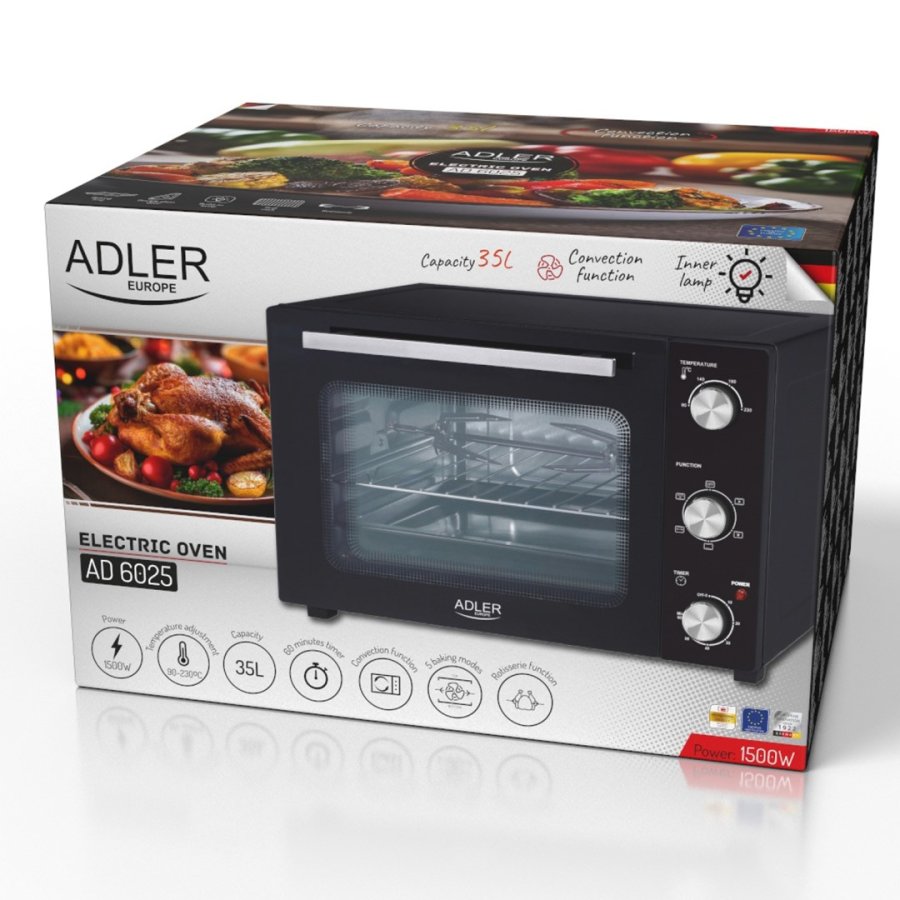 Adler AD 6025 ovn Sort #17