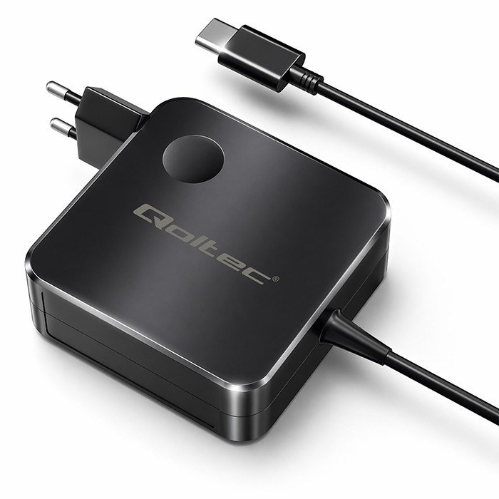 Qoltec 51779 GaN 100W oplader | 5-20V | 3-5A | USB-C #1