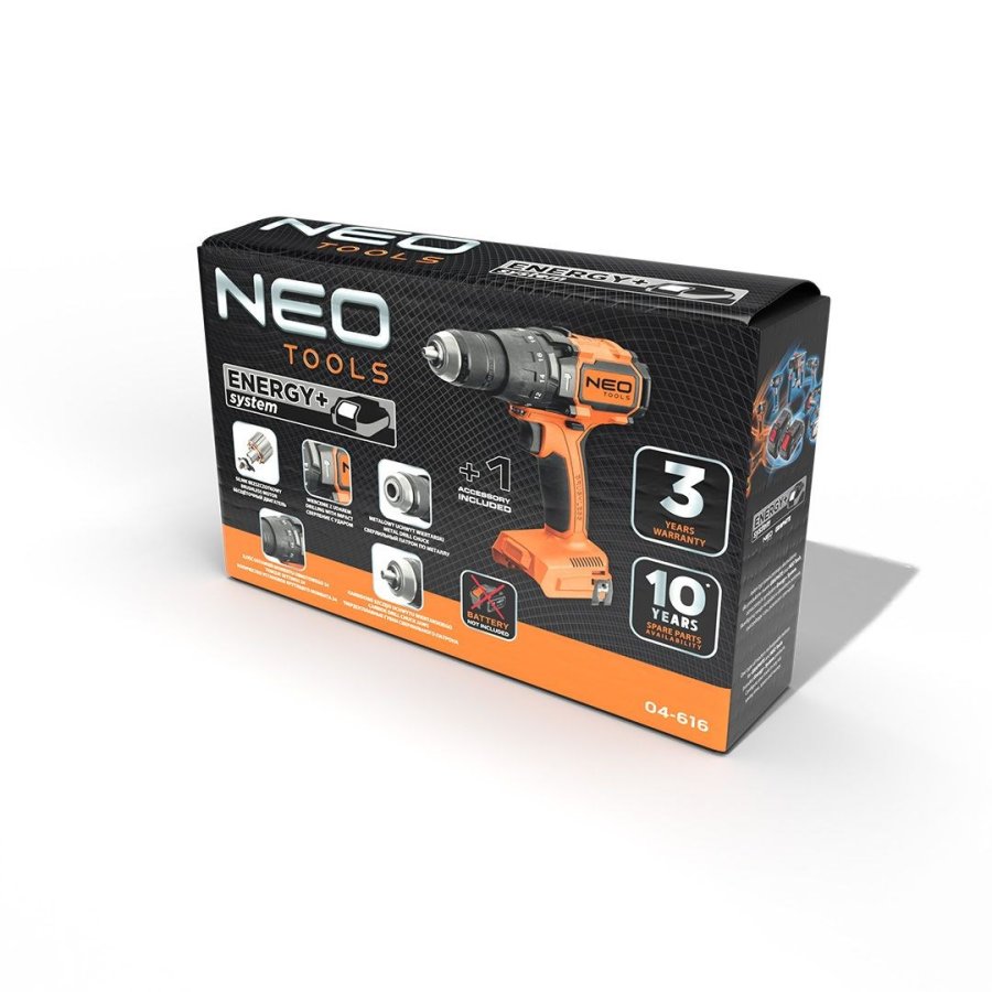 NEO tools 04-616 tilbehr til elboremaskine 1 stk #2