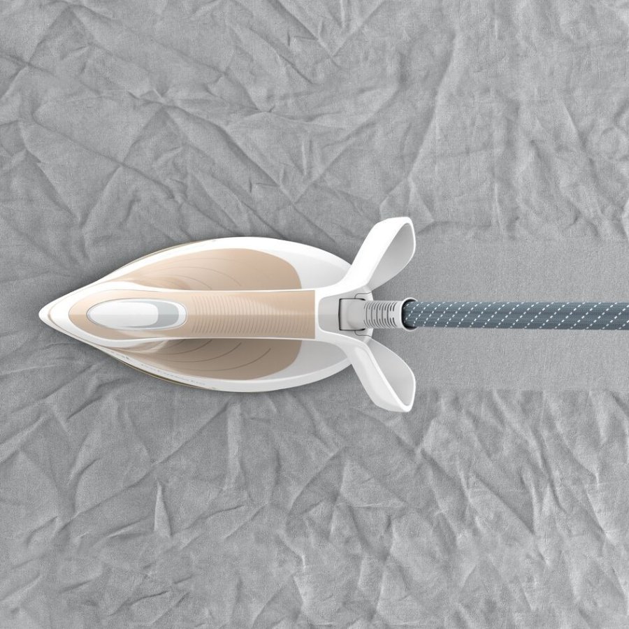 Tefal Pro Express Eco GV9E22E0 Dampstrygning station 2200 W 1,8 L Durilium AirGlide Autoclean soleplate Beige, Hvid #2