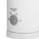 Adler AD 4494 Mlkeskummer og varmeapparat Automatisk Metallic, Hvid #11