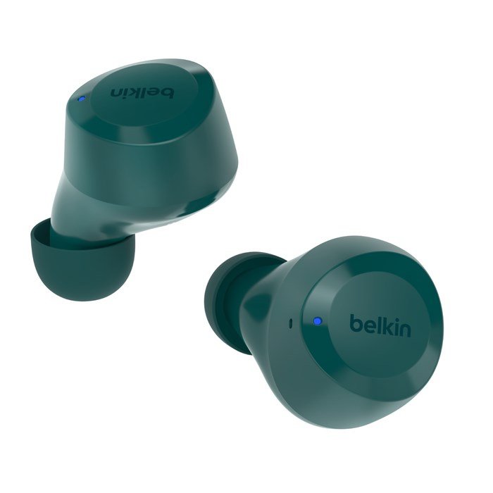 Belkin SoundForm Bolt Headset Trdls I rerne Opkald/Musik/Sport/Hverdag Bluetooth Teal #1
