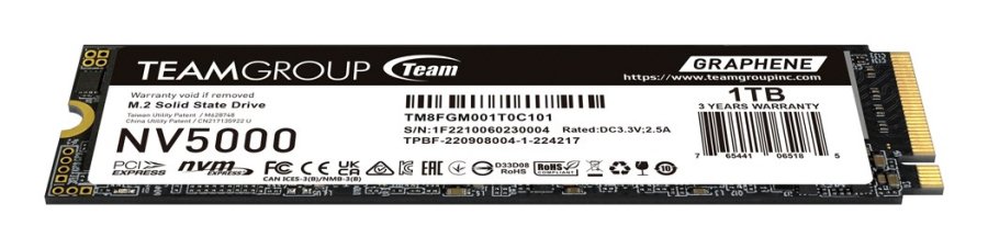 Team Group NV5000 1 TB M.2 PCI Express 4.0 NVMe 3D NAND #2