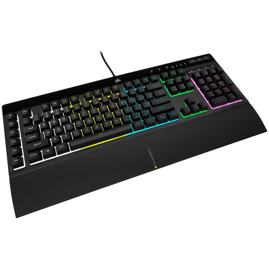 Corsair K55 RGB PRO tastatur Spil USB QWERTZ Tysk Sort #16