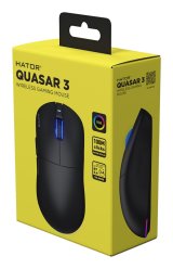 HATOR Quasar 3 Wireless mus Spil Ambidextrous RF Wireless + Bluetooth + USB Type-A Optisk 12000 dpi #8