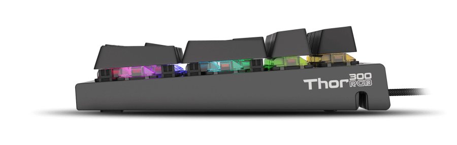 GENESIS THOR 300 tastatur Spil USB QWERTY Portugisisk Sort #4
