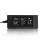 Qoltec 52665 Automatisk oplader til AGM GEL STD-batterier | 24V oplader | 2A | 48W | LED | 1,8m kabel #5