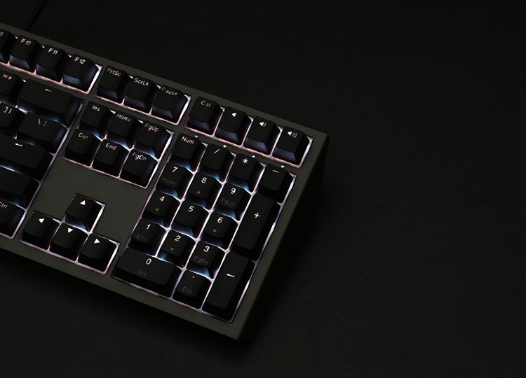 Ducky Shine 7 tastatur Spil USB QWERTY US engelsk Sort #6