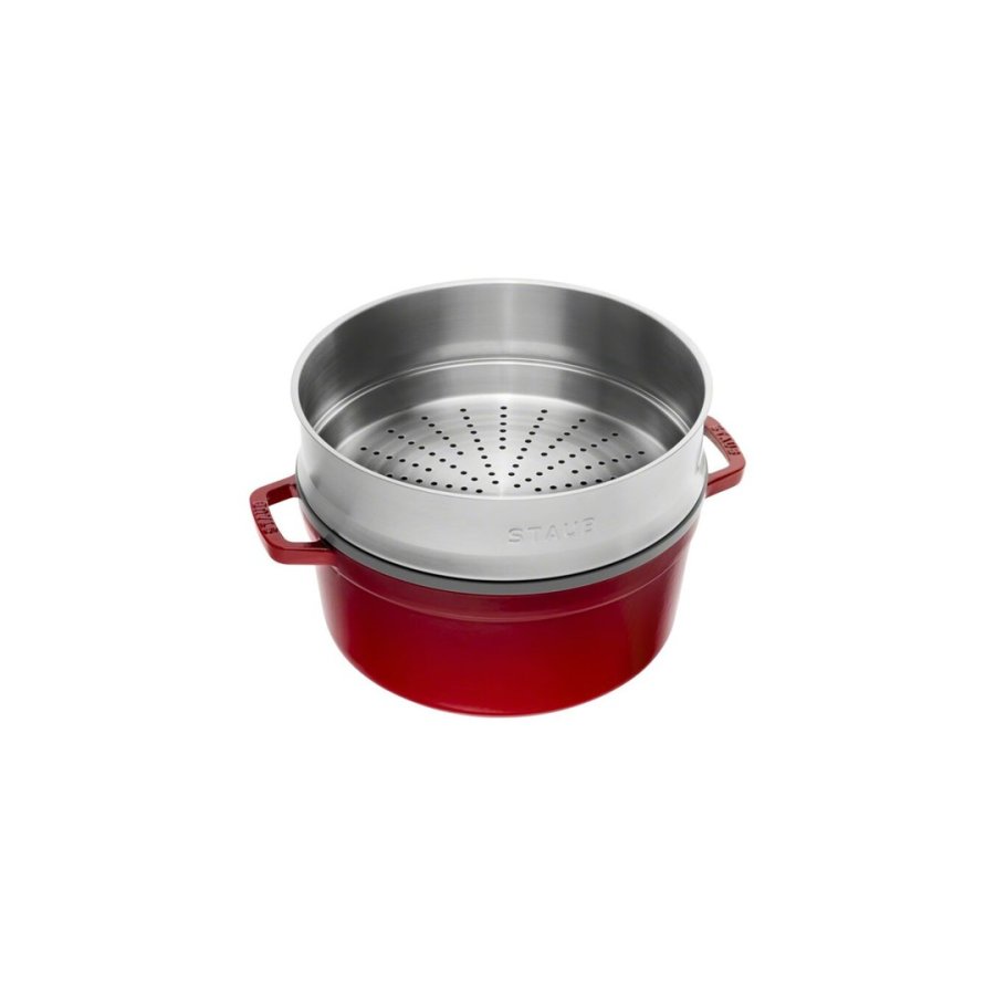 ZWILLING STAUB LA COCOTTE 5,25 L Rund Stbejern Gryde bradepande #7