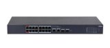 Dahua Technology DH-CS4218-16ET-190 netvrksswitch Administreret L2 Gigabit Ethernet (10/100/1000) Strm over Ethernet (PoE) Sort #1