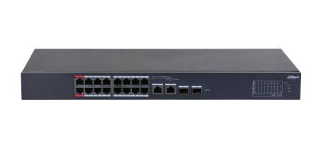 Dahua Technology DH-CS4218-16ET-190 netvrksswitch Administreret L2 Gigabit Ethernet (10/100/1000) Strm over Ethernet (PoE) Sort #1