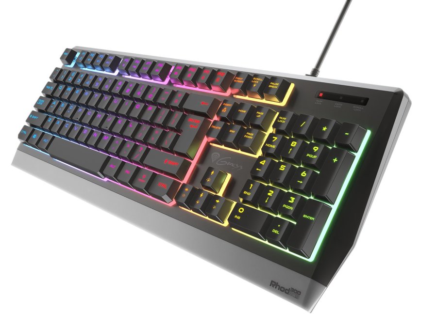 GENESIS RHOD 300 RGB tastatur Spil USB Sort #3