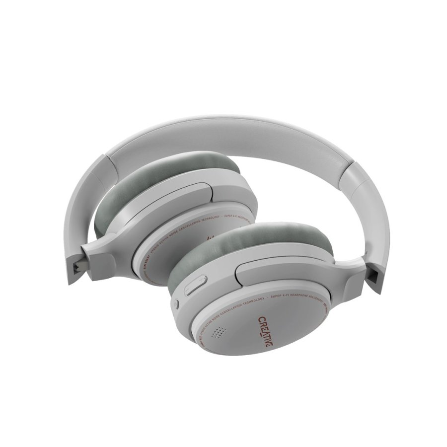 Creative Labs ZEN Hybrid Headset Kabel & trdls Opkald/musik Bluetooth Hvid #3