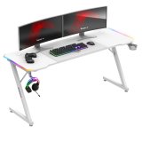 Huzaro Hero 4.8 White RGB - gaming-skrivebord #6
