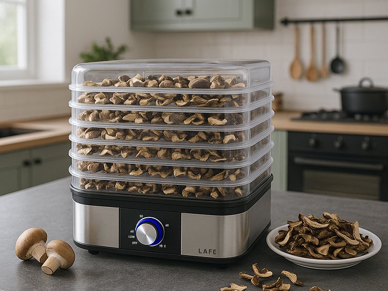 Lafe NutriDry Rustfrit st�l, Sort 250 W #8