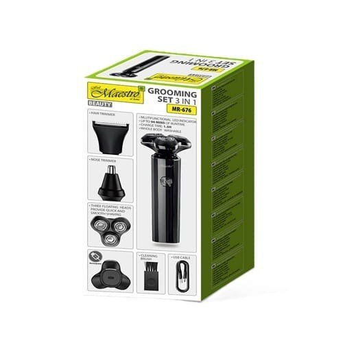 MAESTRO MR-676 3-i-1 USB-barberst #9