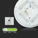 Plafond V-TAC VT-8436-M-N mlkeagtig 36W IP20 CCT 3000K-6400K 3900lm (SKU 217609) Hvid #8