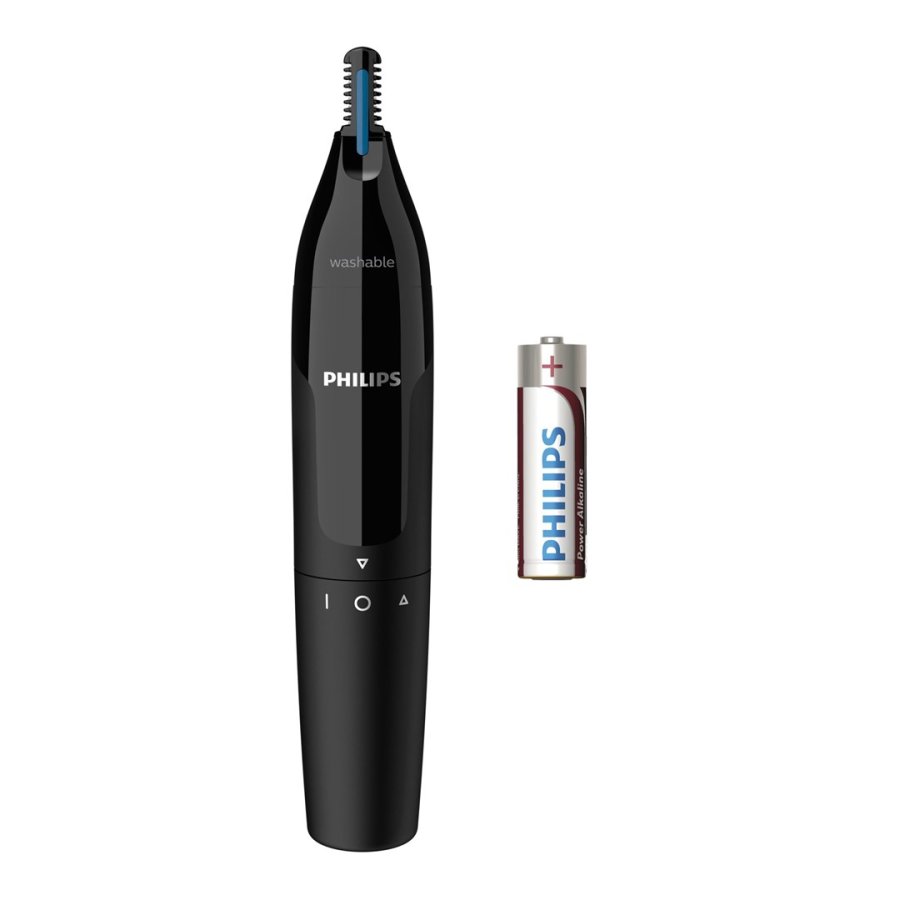 Philips Norelco NOSETRIMMER Series 1000 Nse- og rehrstrimmer med 100 % komfort og uden trk #1