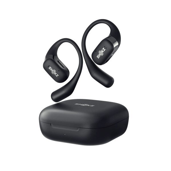 SHOKZ OpenFit Hovedtelefoner Trdls rekrog Opkald/Musik/Sport/Hverdag Bluetooth Sort #2