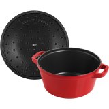 Staub La Cocotte Rund Stbejern Gryde bradepande #9