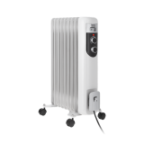 Teesa TSA8036 Elektrisk olievarmer hvid 2000 W #1
