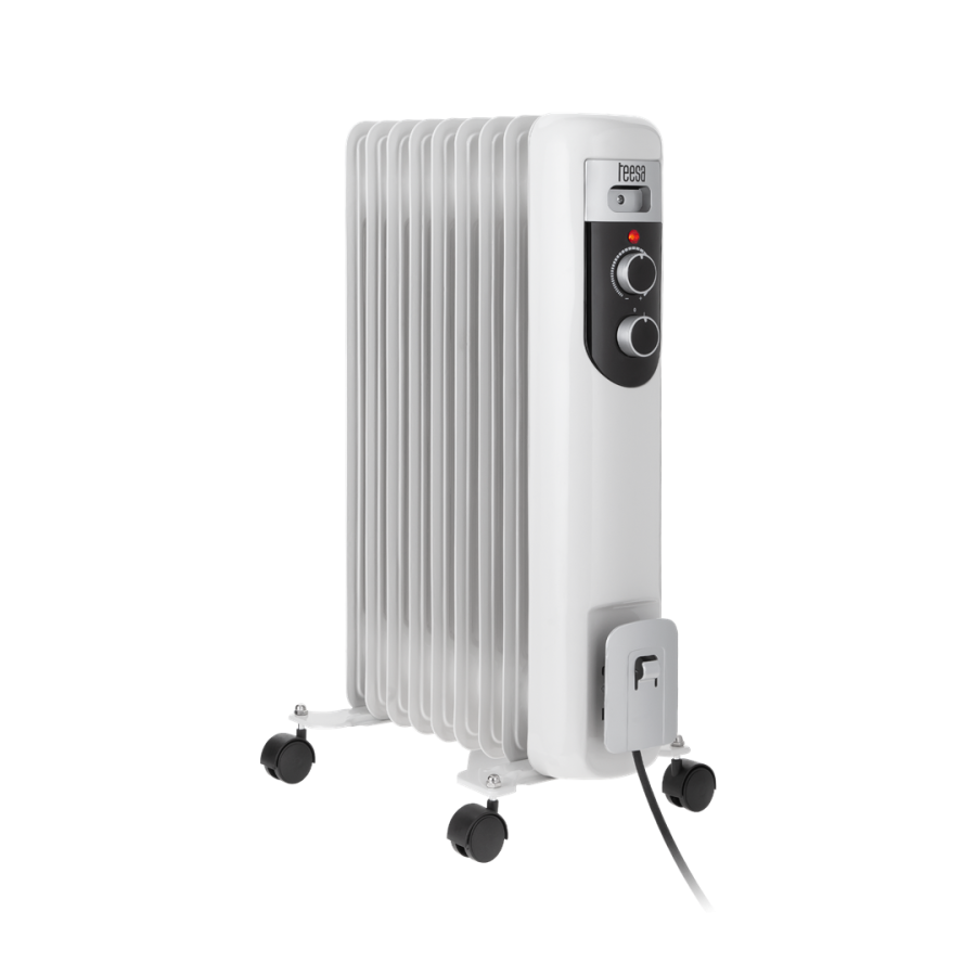 Teesa TSA8036 Elektrisk olievarmer hvid 2000 W #1