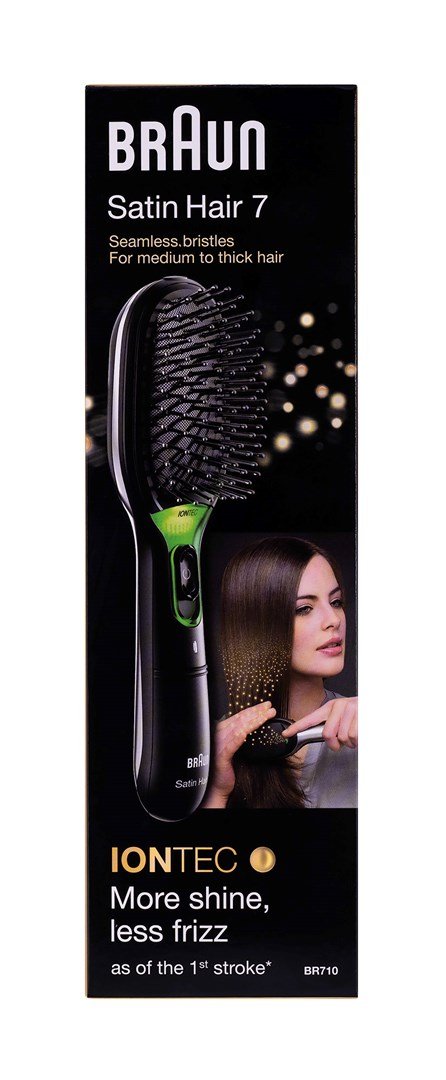 Braun Satin Hair 7 Voksen Paddle hrbrste Sort 1 stk #10