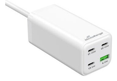 MediaRange MRMA124 oplader til mobil enhed Laptop, Smartphone, Tablet Hvid Vekselstr�m Hurtig opladning Indend�rs #3