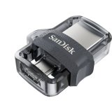 SanDisk Ultra Dual m3.0 USB-ngle 128 GB USB Type-A / Micro-USB 3.2 Gen 1 (3.1 Gen 1) Sort, Slv, Transparent #3
