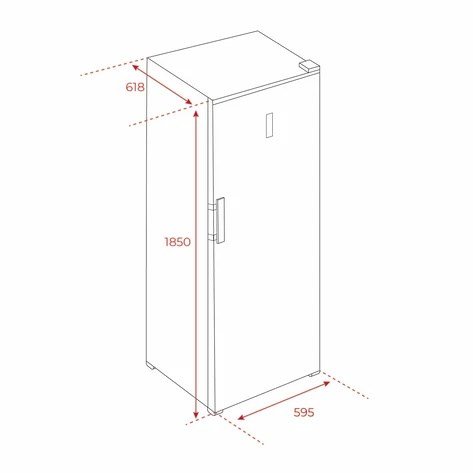 Teka RSF 75640 SS Fritstende 273 L E Rustfrit stl #7
