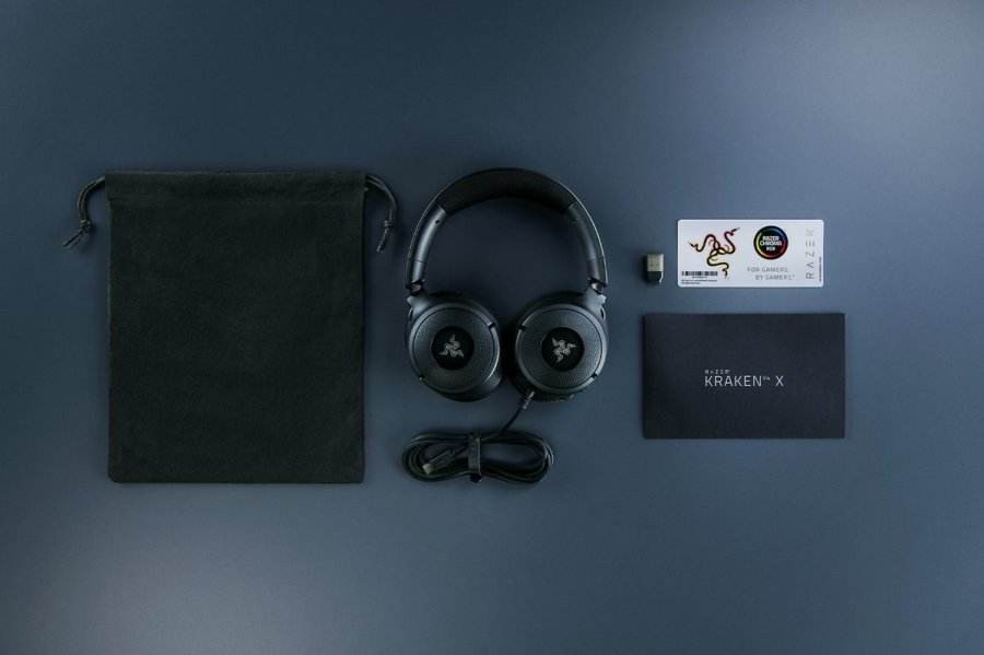 Razer Kraken V4 X Headset Ledningsfrt Spil USB Type-C / USB Type-A Sort #7