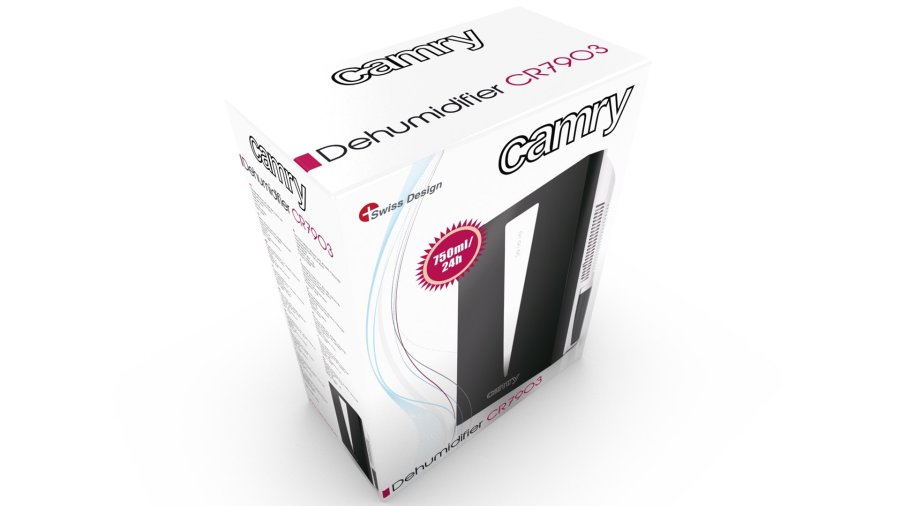 Camry Premium CR 7903 affugter 1,5 L 100 W Sort, Hvid #5