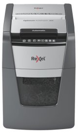 Rexel AutoFeed+ 90X papirmakulator Krydsmakulering 55 dB Sort, Gr #1