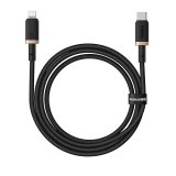 Baseus Dura Type C-hurtigopladningskabel til iP 20 W 1 m Sort, guld #1