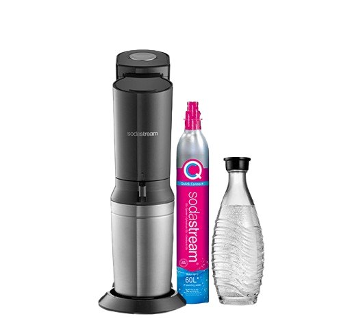 SodaStream CRYSTAL 3.0 Rustfrit st�l Sort #1