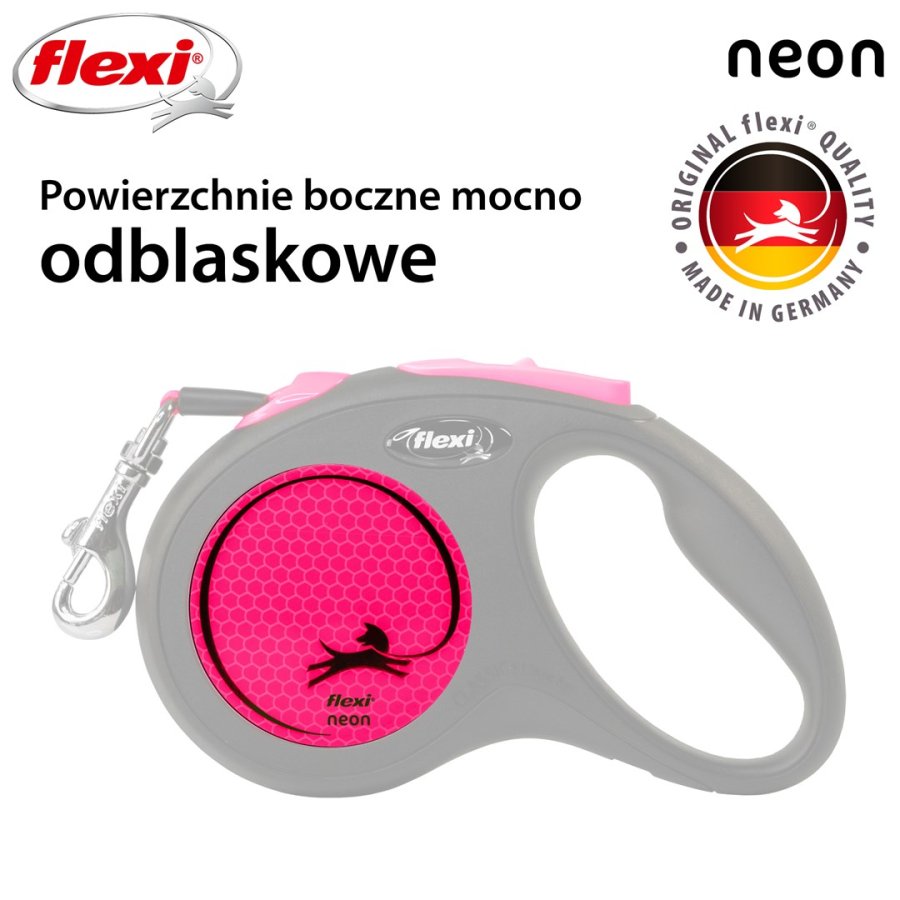 Flexi New Neon S 5 m Fleksibel hundesnor #6