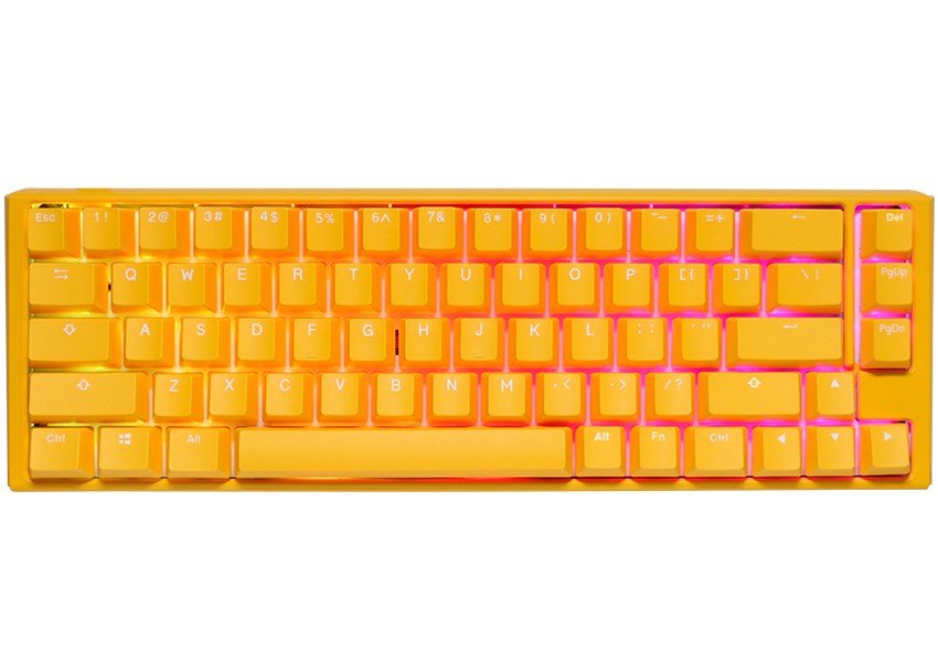 Ducky One 3 Yellow SF tastatur Spil USB QWERTY US engelsk Gul #9