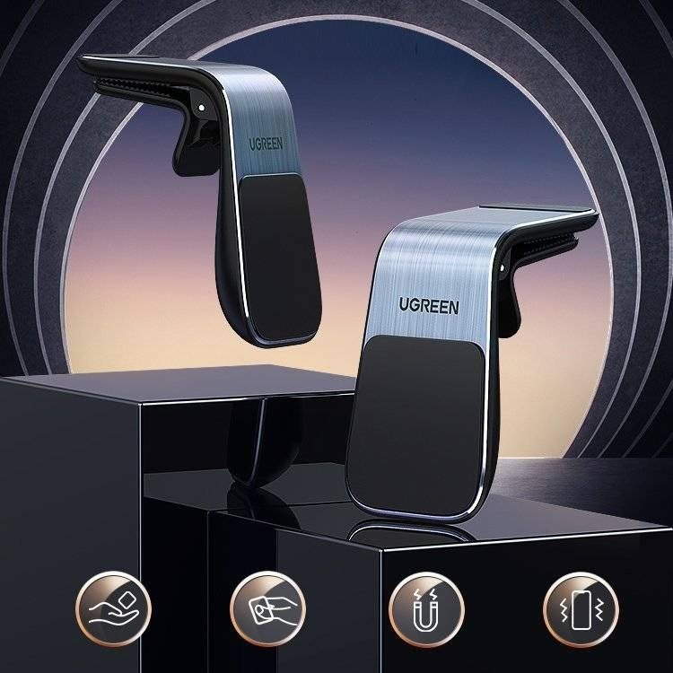 Ugreen 80712B holder Passiv holder Mobiltelefon/Smartphone Aluminium, Sort #3