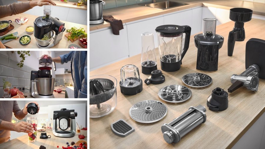 Bosch Serie 6 MUMS6ZS17 foodprocessor 1600 W 5,5 L Sort, Rustfrit stl #10
