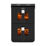 Noveen DoubleCrisp AF5050 X-LINE Fedtfri frituregryde 1700 W Sort #39