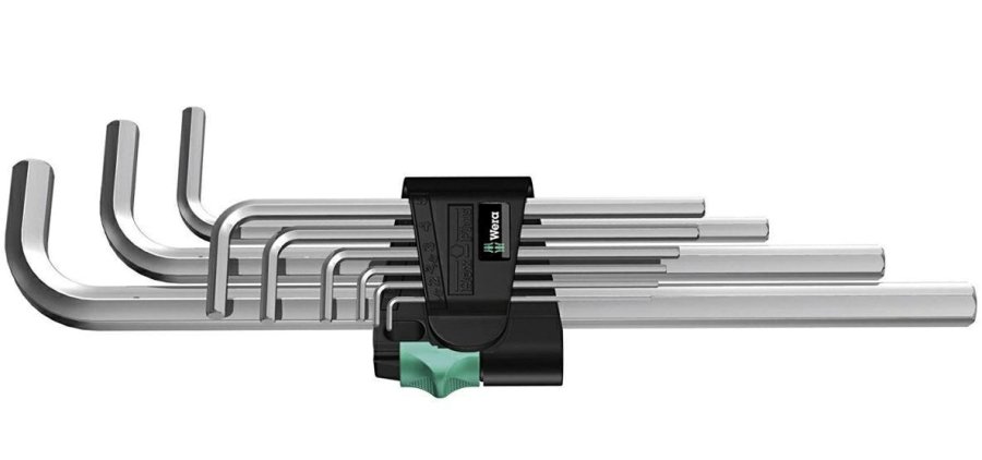 Wera 05021909001 unbrako ngle L-formet unbrakonglest Metric 9 stk #3